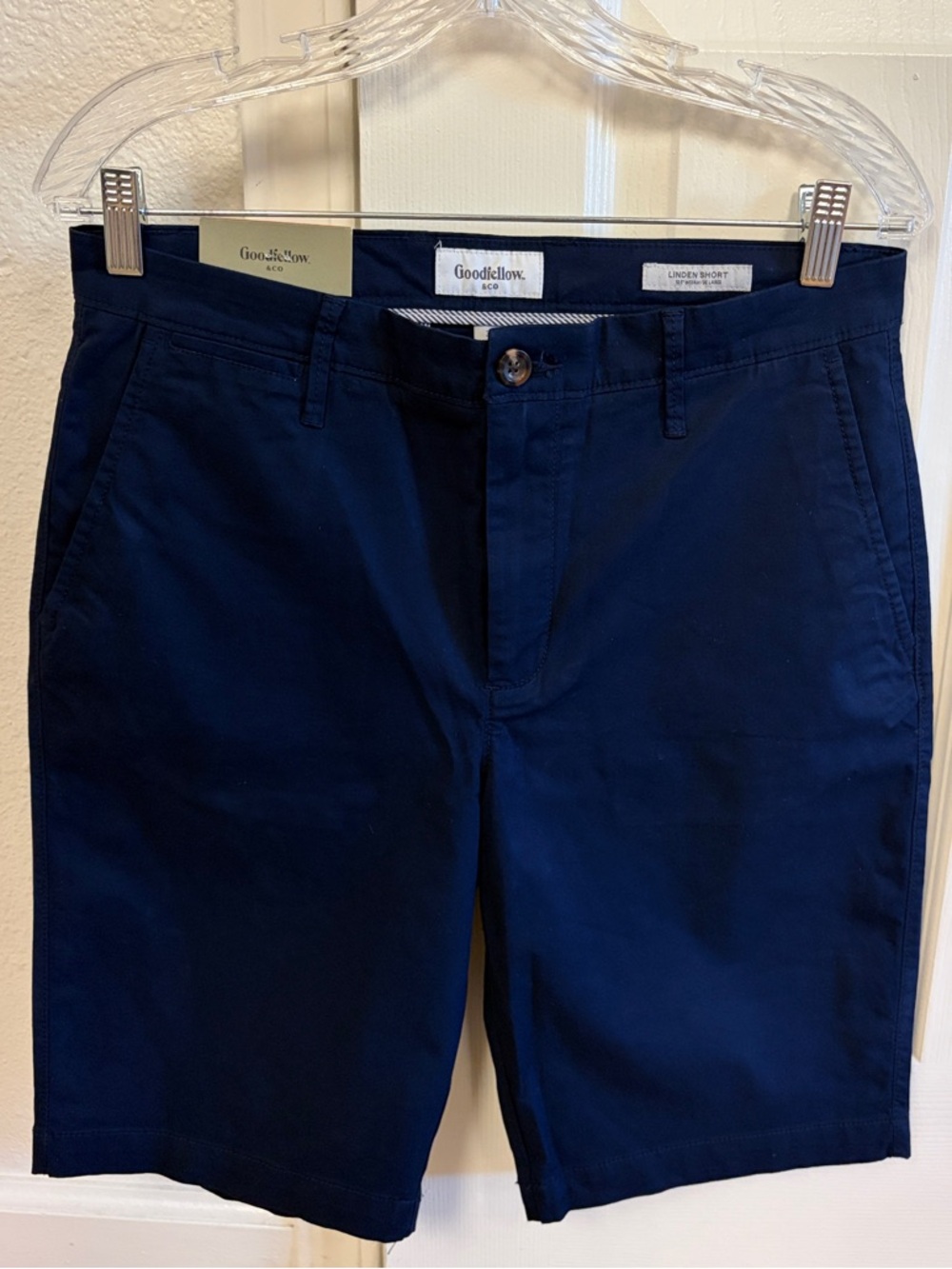 Goodfellow & Co Navy Men’s Cargo Shorts NWT size 30